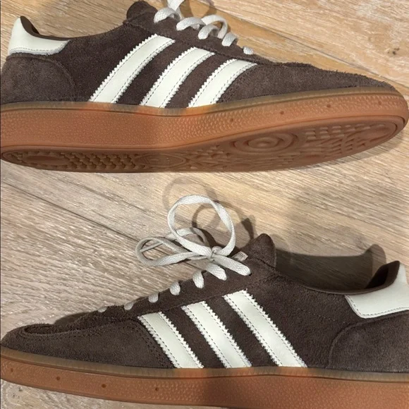 Adidas Spezial Handball Brown Suede Sneakers Size 8.5 W - Picture 2 of 5